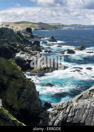 Landschaft im Norden Roe, stürmischen Halbinsel Fethaland. (Großformatige Größen erhältlich) Stockfoto