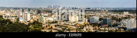 Los Angeles Panorama, Kalifornien, USA Stockfoto