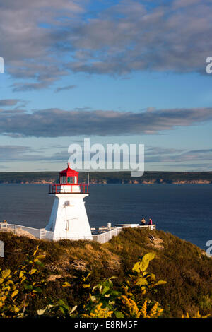 Kap ' Wutanfall ' Leuchtfeuer - New Brunswick, Kanada Stockfoto