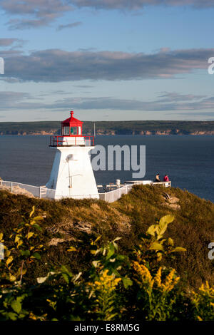 Kap ' Wutanfall ' Leuchtfeuer - New Brunswick, Kanada Stockfoto