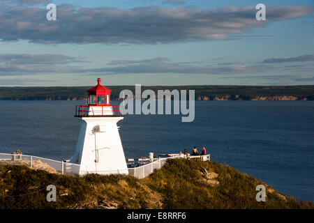 Kap ' Wutanfall ' Leuchtfeuer - New Brunswick, Kanada Stockfoto