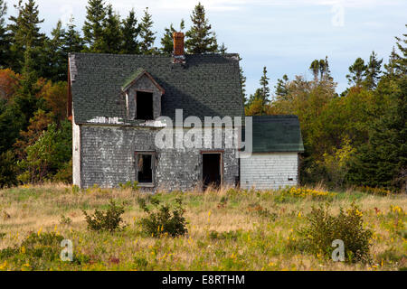 Altes Bauernhaus - Punkte Ost Küste fahren, Prince Edward Island, Canada Stockfoto