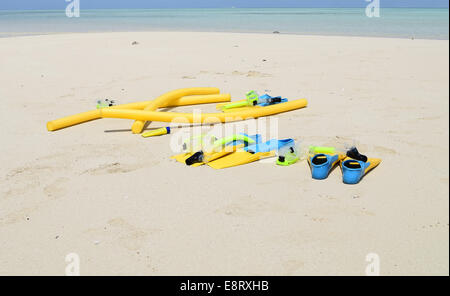 Fidschi, kristallklares Wasser, blau, Sommer, Urlaub, Urlaub, Spaß, Familie, blau, Himmel, Boote Stockfoto