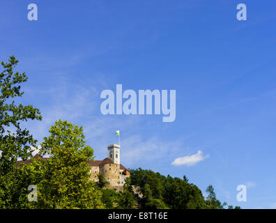 Ljubljana Slowenien Laibach Hauptstadt Slowenien Ansicht Sightseeing Ljubljana Stadtzentrum - Hasselblad H5D - 50c-Bild Stockfoto