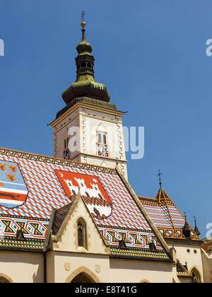 Zagreb Stadt - Hasselblad H5D - 50c-Bild Stockfoto