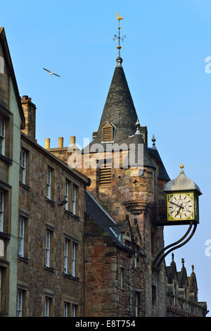 Canongate Tolbooth im Canongate, Edinburgh, Schottland, Vereinigtes Königreich Stockfoto