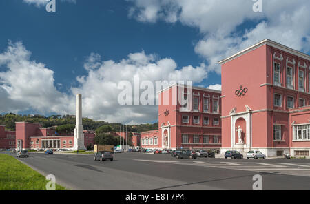 Foro Italico Sportkomplex, Marmor 1928-1938, Mussolini-Obelisk, italienische Olympische Komitee, Rom, Latium, Italien Stockfoto