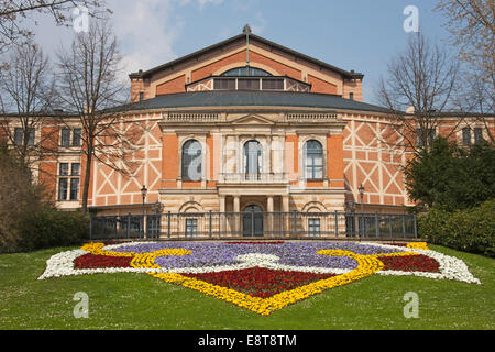 Festspielhaus, Festspielhaus Bayreuth, Bayreuth, Oberfranken, Franken, Bayern, Deutschland Stockfoto