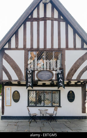 Thomas Oken Teestuben in Castle Street, Warwick Stockfoto