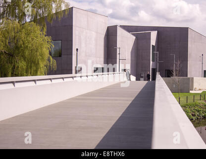 Hepworth Art Gallery ist eine Kunstgalerie in Wakefield. West Yorkshire, England. Stockfoto