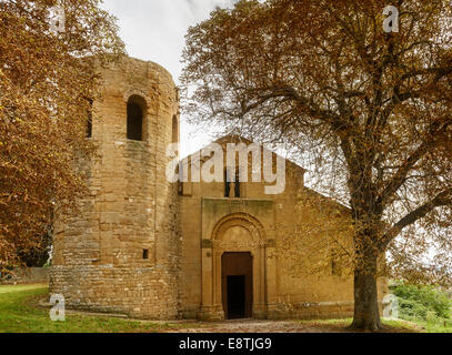 Pieve di Corsignano Stockfoto