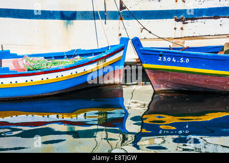 Die Marina in Port el Kantoui in Tunesien. Stockfoto