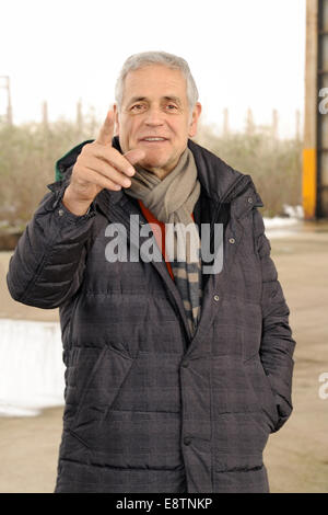 Roberto Formigoni (mit dem Zeigefinger oben) Stockfoto