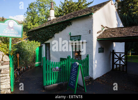 Sarah Nelsons Gingerbread Shop, Grasmere, Lake District, Cumbria Stockfoto