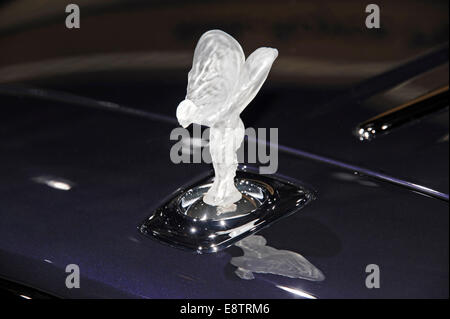 Rolls-Royce Phantom, Spirit of Ecstasy, Paris Motor Show, Frankreich Stockfoto
