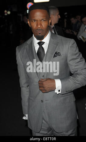 Paris-Premiere von "The Amazing Spider-Man 2" - Ankünfte mit: Jamie Foxx Where: Paris, Frankreich bei: 11. April 2014 Stockfoto