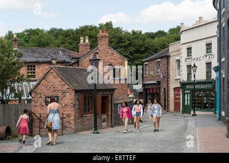 Blists Hill viktorianischen Stadt, Ironbridge, Shropshire, England, UK Stockfoto