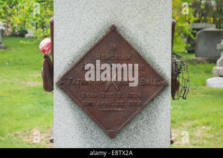 Henry Chadwick Grab Green-Wood Cemetery Stockfoto