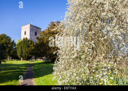 St. Marien Kirche Gottesmutter Eardisland Herefordshire England UK Stockfoto