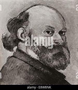 Paul Cézanne, 1839-1906.   Französischer Künstler und post-impressionistischen Malers. Stockfoto