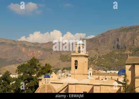 Alte Kirchen unter mediterraner Sonne, Orihuela, Costa Blanca Stockfoto