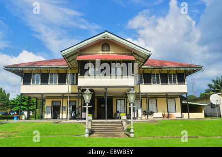 Museum von Calabar in Nigeria, eine ehemalige britische koloniale Verwaltungsgebäude Stockfoto