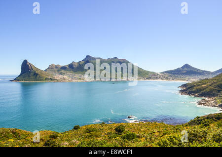 Dramatische Landschaft in Hout Bay, Kapstadt-Halbinsel, Südafrika Stockfoto