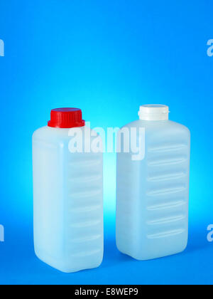 Flaschen und Behälter Stockfoto