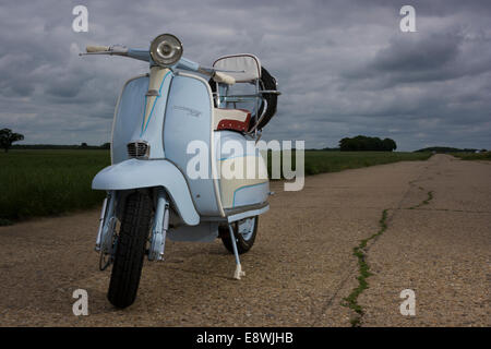 Lambretta Li Serie III Scooter Stockfoto