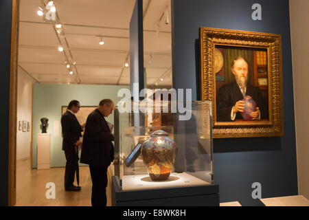 Presse-Preview der Ausstellung Anarchie & Schönheit: William Morris und sein Vermächtnis, 1860-1960, National Portrait Gallery, London. Stockfoto