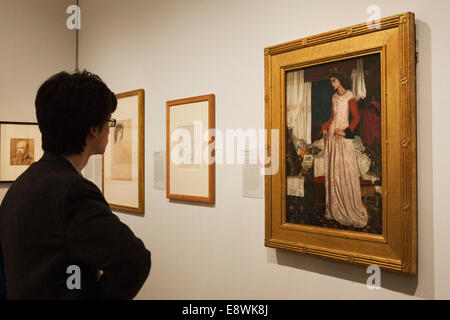 Presse-Preview der Ausstellung Anarchie & Schönheit: William Morris und sein Vermächtnis, 1860-1960, National Portrait Gallery, London. Stockfoto