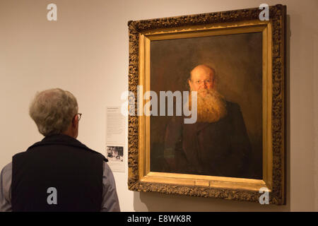 Presse-Preview der Ausstellung Anarchie & Schönheit: William Morris und sein Vermächtnis, 1860-1960, National Portrait Gallery, London. Stockfoto