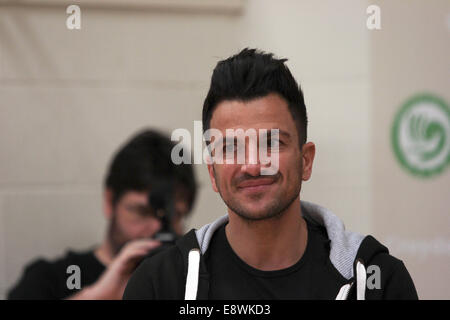 Peter Andre startet eine neue Kung-Fu-Schule in Süd-London Croydon Stockfoto