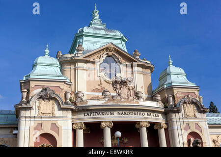 Lapidarium, Messegelände Vystaviste Prag, Prag, Tschechien, Tschechische Stockfoto