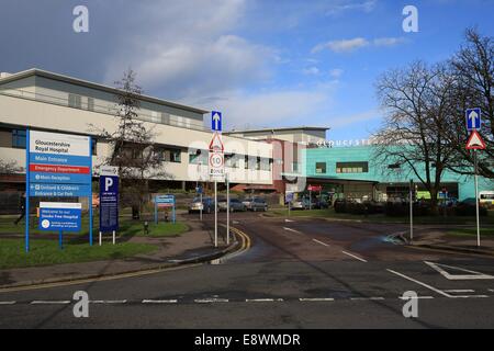 Gloucestershire Royal Infirmary Stockfoto