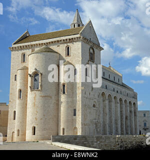 Die Kathedrale von St. Nikolaus der Pilger, Trani, Apulien, Italien Cattedrale di San Nicola Pellegrino, Trani, Apulien, Italien Stockfoto