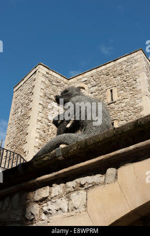 Der Tower von London, England, Vereinigtes Königreich Stockfoto