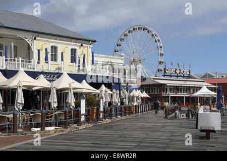 Die V&A Waterfront in Kapstadt Stockfoto