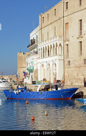 Porto-Vecchio, Monopoli, Apulien, Italien Stockfoto