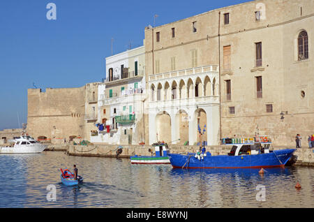 Porto-Vecchio, Monopoli, Apulien, Italien Stockfoto