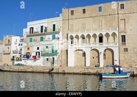 Porto-Vecchio, Monopoli, Apulien, Italien Stockfoto