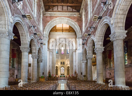 Innenraum der St. Anne Kathedrale, Kathedrale-Viertel, Belfast, Nordirland, Vereinigtes Königreich Stockfoto