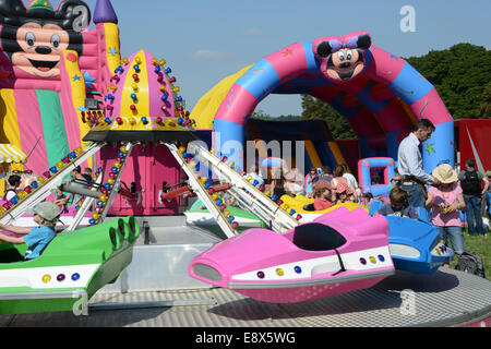 Kinder Kirmes, englische Bank Holiday Stockfoto