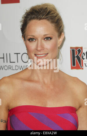 Die 25. vergibt jährliche GLAAD Media mit: Teri Polo wo: Los Angeles, California, Vereinigte Staaten von Amerika bei: 13. April 2014 Stockfoto