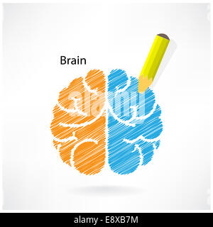 Kreative Glühbirne Idee Konzept Hintergrund, Geschäftsidee, abstrakten Hintergrund. Stockfoto