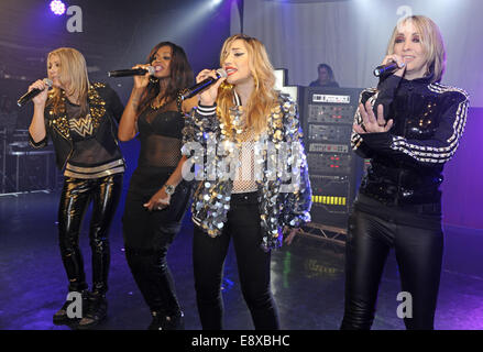 Allerheiligen Höchstleistungen live Featuring G-A-Y: All Saints, Melanie Blatt, Shaznay Lewis, Natalie Appleton, Nicole Appleton wo: London, Vereinigtes Königreich bei: 12. April 2014 Stockfoto