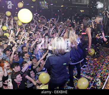 Allerheiligen Höchstleistungen live Featuring G-A-Y: All Saints, Melanie Blatt, Shaznay Lewis, Natalie Appleton, Nicole Appleton wo: London, Vereinigtes Königreich bei: 12. April 2014 Stockfoto