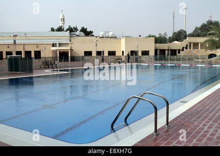Das Schwimmbad am Hubara Leisure Centre in Ahmadi, Kuwait auf Mittwoch, 21. November 2012 Stockfoto