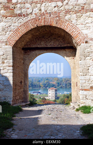 Stein-Festung in Belgrad Stockfoto