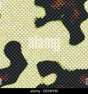 Schlangenhaut Stockfoto